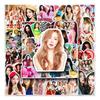 50 Red Velvet Graffiti Stickers: Korean Star Group DIY Journal & Luggage Decoration