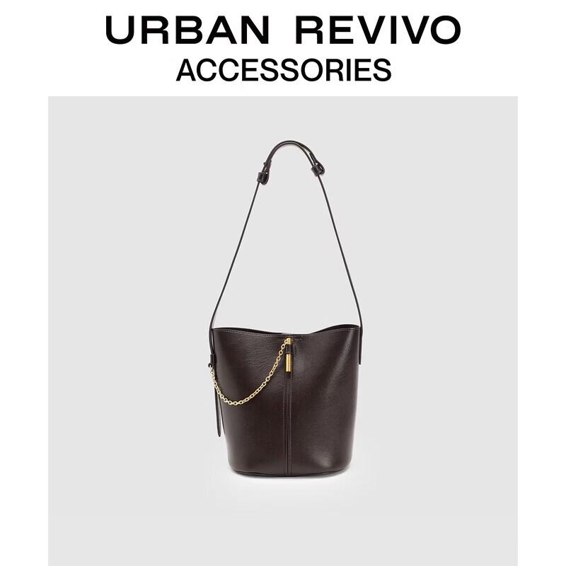 URBAN REVIVO Women s Metal Chain Handbag One Size