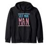 Self Made Transgender Man Trans Pride Parade LGBTQ Zip Hoodie