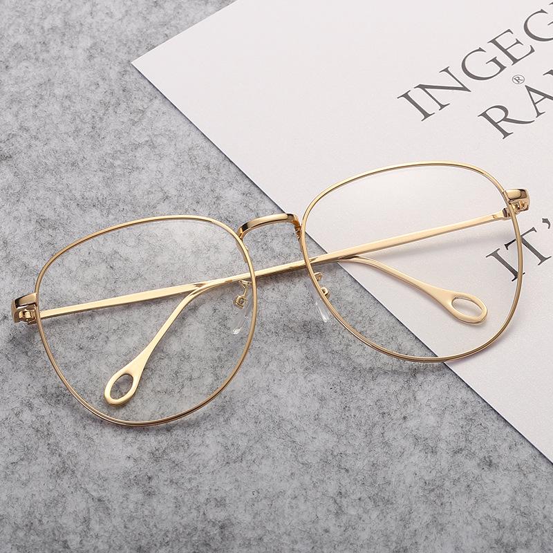 

JYL TS Round Glasses Women Blue Light Blocking Plain Frame CM901 A-5553 бледно-зеленый