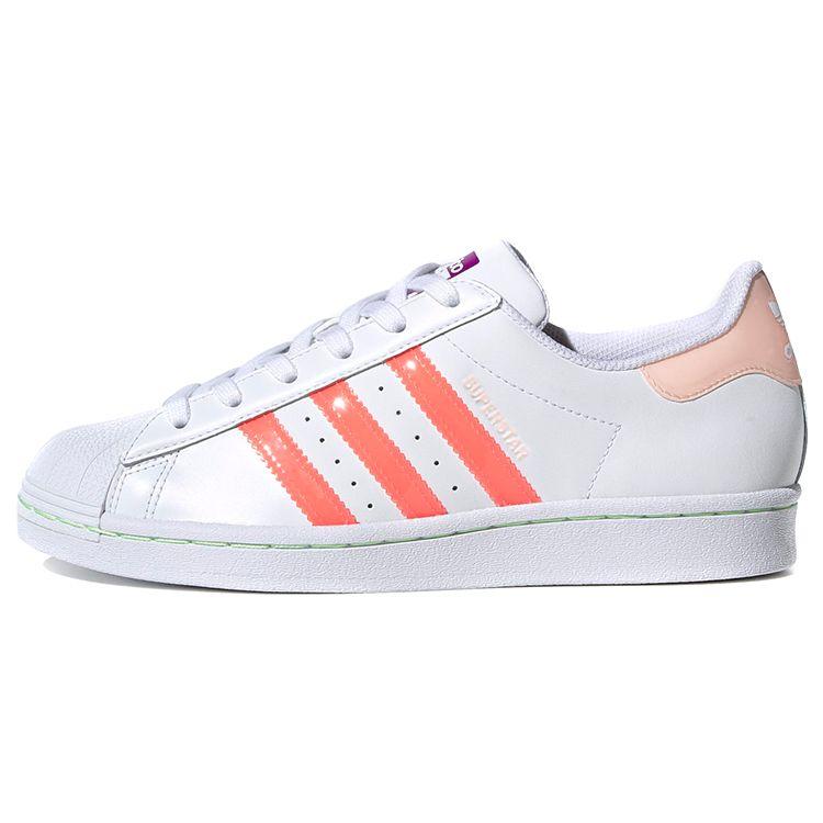 

adidas Superstar Signal Розовые женские кроссовки Cloud-White Shock-Purple FW2502