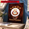 Galatasaray Personalized Name Round Diamond Painting Kit Diamond Embroidery Painting Rhinestones Mosaic Frameless Handwork Decoration Arts