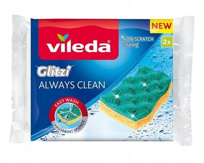 Vileda Kitchen Sponge for Washing Dishes 2 Pcs