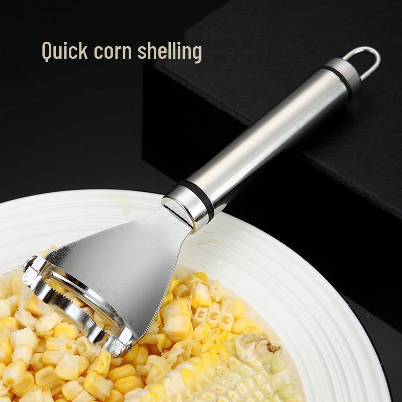 Clearance Stainless Steel Corn Peeler: Efficient Kernel Separator and Quick Threshing Tool