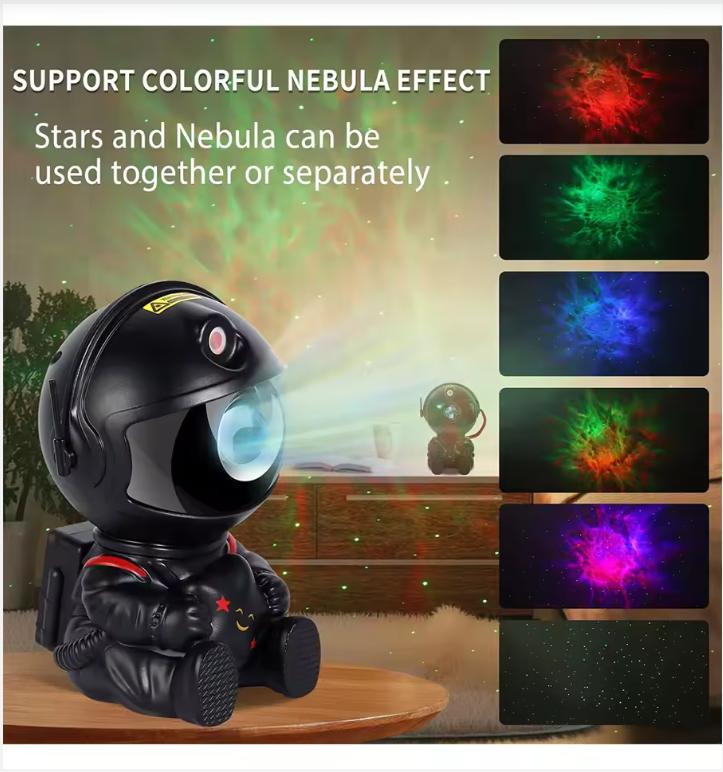 Galaxy Star Astronaut Projector Light Starry Sky Porjectors Lamp Decoration Bedroom Room Nebula LED Night Light Child Adult Gift