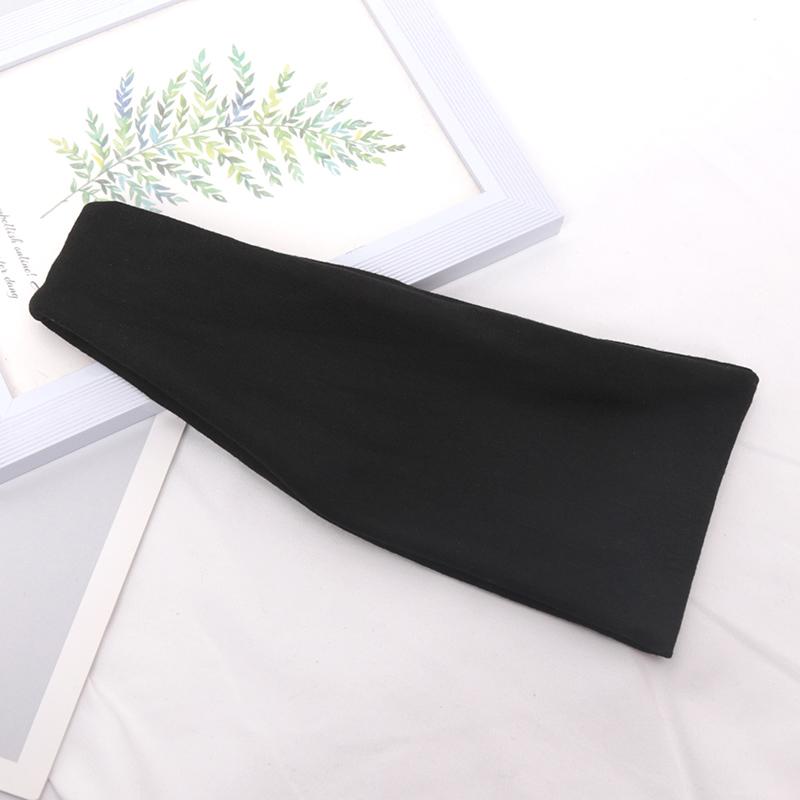 New Women Headband Wide Knitted Cotton Sport  Elastic Hair Bands Yoga Hairband Makeup Hair Hoop Vintag Headwrap Hair Accessories