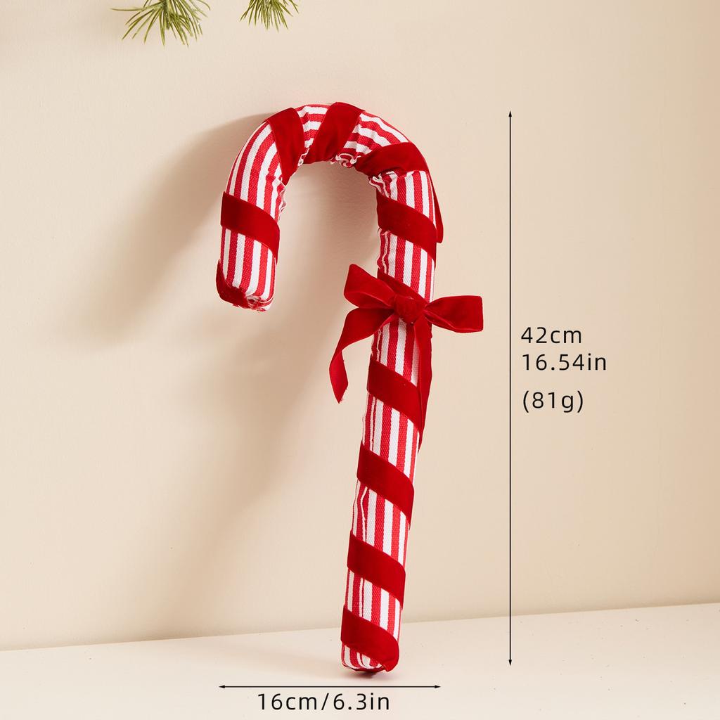 Christmas Decoration Red And White Candy Cane Grid Hot Air Balloon Xmas Tree Hanging Pendant Christmas New Year Party Ornament