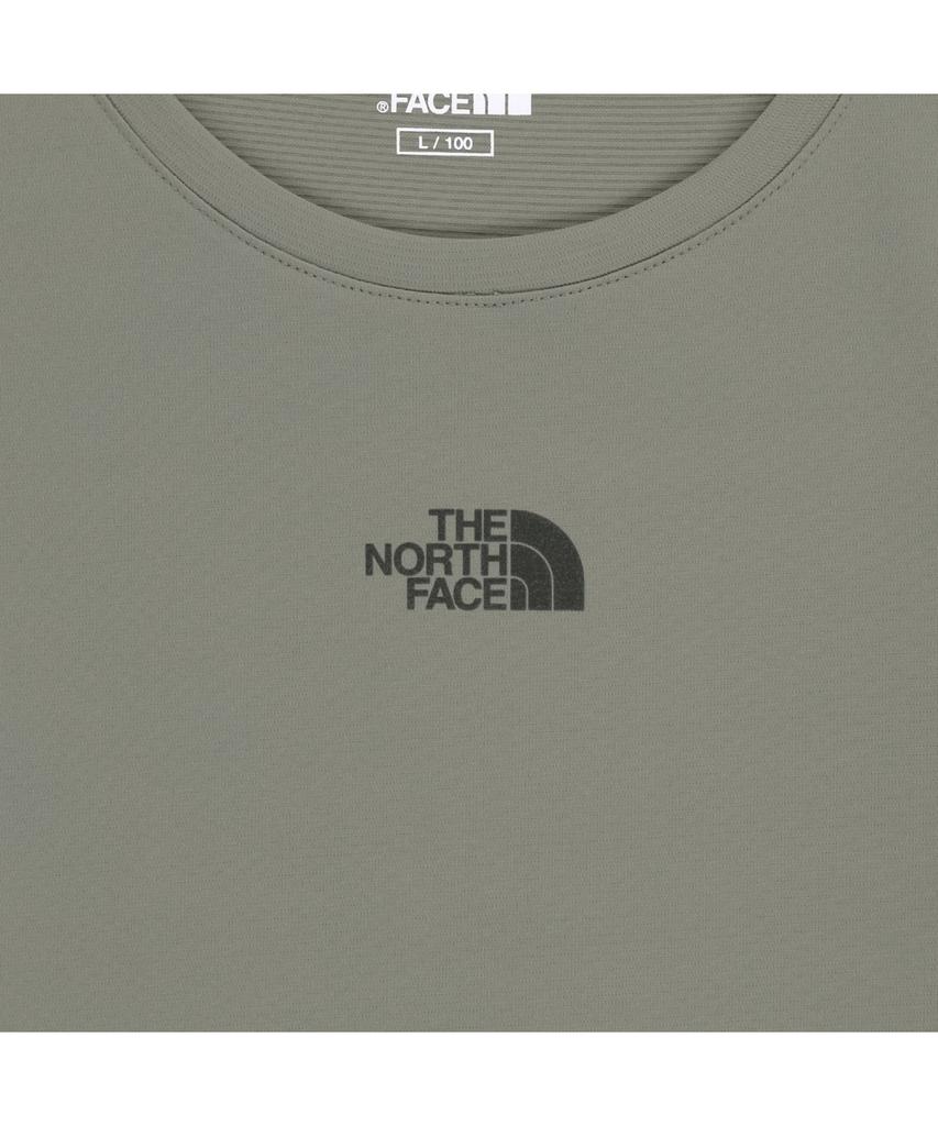 Noseupeiseu Nt7Tr55L Step Up Long Sleeve Round Neck Tee Light_Khaki