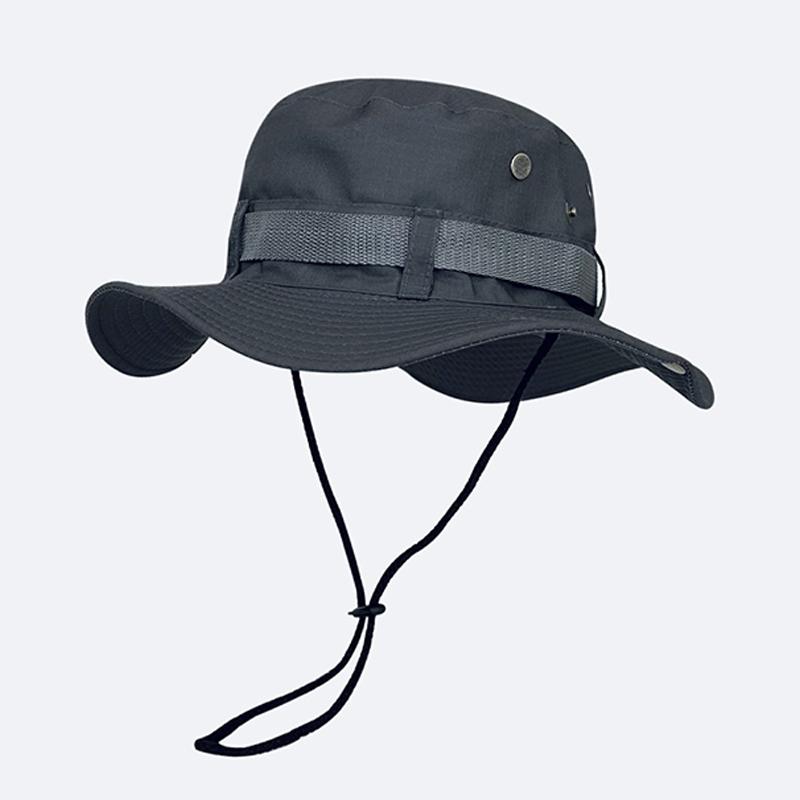 Fisherman Hat Men'S Spring And Summer Thin Travel Sunshade Cowboy Hat Outdoor Sun Protection Fishing And Hiking Hat