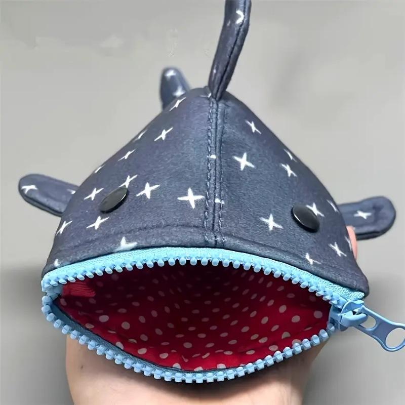 Shark Pencil Case Shark Mouth Zipper Pencil Pouch Cute Shark Pencil Special Idea Animal Stationery Pouch for Office Supply