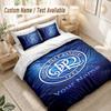 Custom Name Bedding Set 3 PiecesQueens Park Rangers FC Print Duvet Cover + 2 Pillowcases Soft Bed Decor