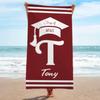 Class Of Graduation Gifts Grad Beach Towel Pool Party Towel Graduation Trip Gifts
