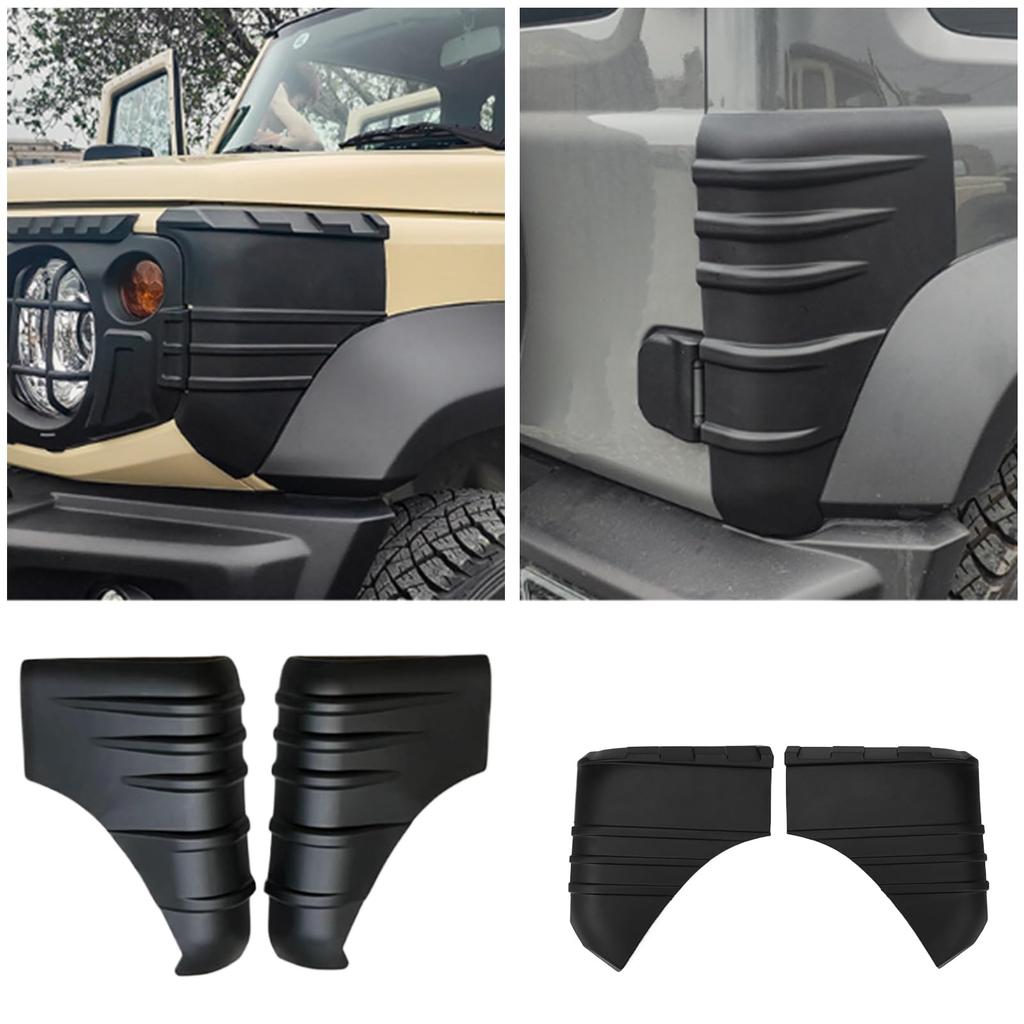 SYAYOUHIN Front Corner Cover Set and Right for Jimny Features Noise Collision and Easy Enhanced Wind Noise and Outdoor Vehicle Customizable Exterior