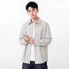 Warrior Men's Casual Breathable Long-Sleeve Button-Down Shirt