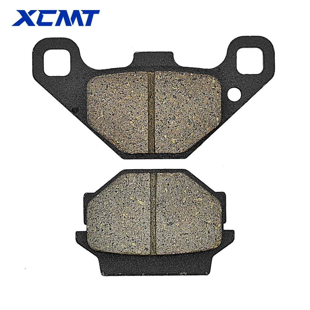 XCMT Motorcycle Accessories Rear Brake Pads For KAWASAKI KX 125 250 KSR KMX KLE ZZR ZXR KLX ZR GPZ KLE EX KL KLR 400 500 600