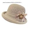 Versatile Solid Color Flower Fisherman Hat Rolled Brim Korean Style Sunscreen Bucket Cap Sunshade Shade Women Sun Cap Fishing