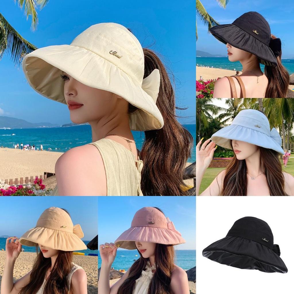 Summer Flounce Fishing Hat With Large Brim And Uv Protection For Casual Outdoor Activities