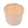 Unique Hand-woven Flower Basket Household Retro Bamboo-woven Storage Basket For Sundries