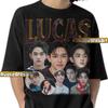 LUCAS NCT 127 K-POP Shirt, Wong Yuk Hei Nct 127 Custom T-Shirt, Huang Xuxi Tour Merch, Lucas Wong Nct Dream Kpop Boyband Concert Bootleg Tee