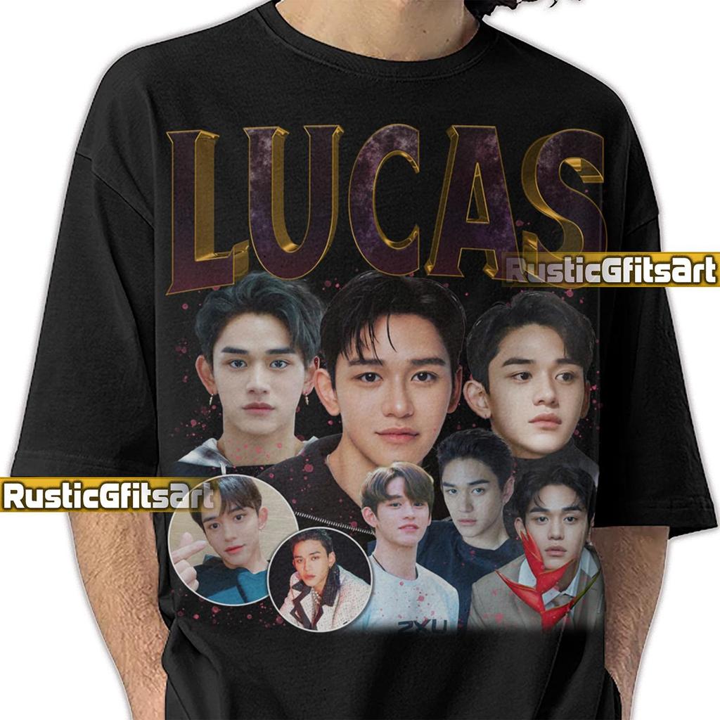 LUCAS NCT 127 K-POP Shirt, Wong Yuk Hei Nct 127 Custom T-Shirt, Huang Xuxi Tour Merch, Lucas Wong Nct Dream Kpop Boyband Concert Bootleg Tee