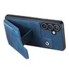 For Samsung Galaxy S24 Case Zipper Card Holder Kickstand Leather+PC+TPU Phone Cover