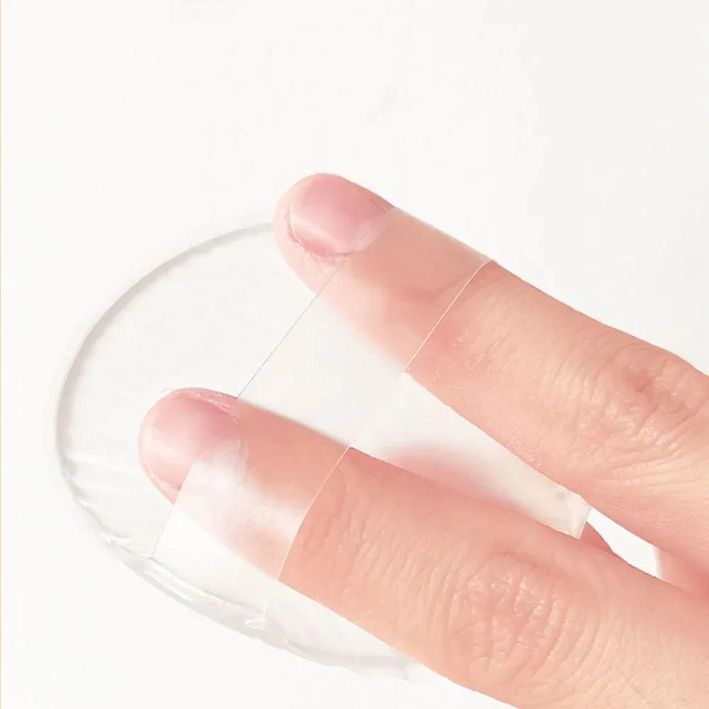 5/3/1Pcs 5.5cm Soft Sponge Blender Silicone Sponge Makeup Puff for Liquid Foundation BB Cream Beauty Essentials Makeup Tools
