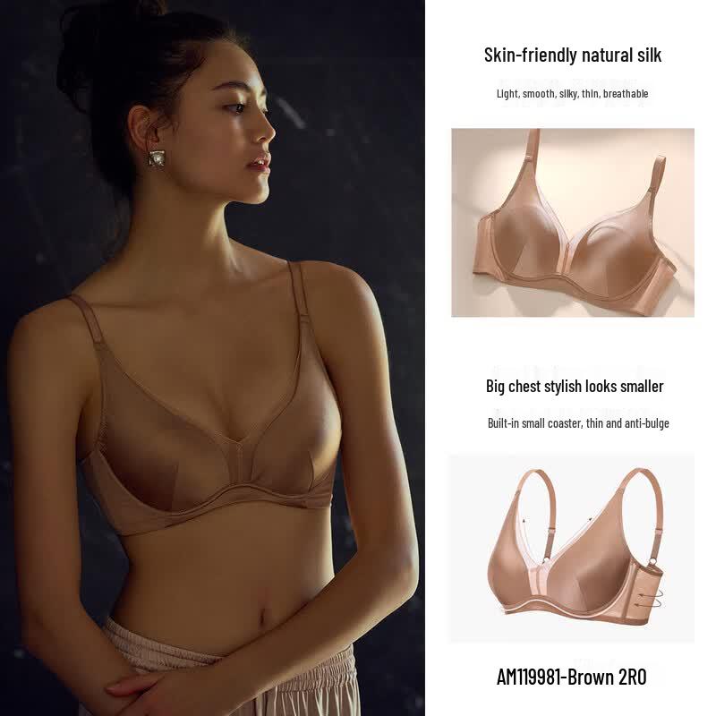 Aimer Silk Thin Cup Minimizer Bra AM119981 38C