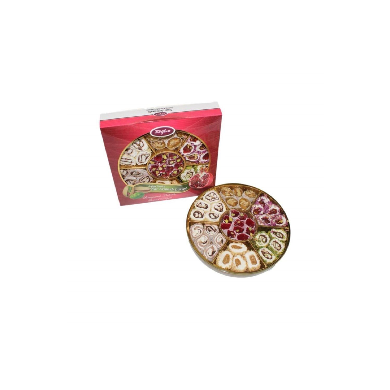 

Pistachio Pomegranate Turkish Delight 430 Gr(Turkish Delighrt)