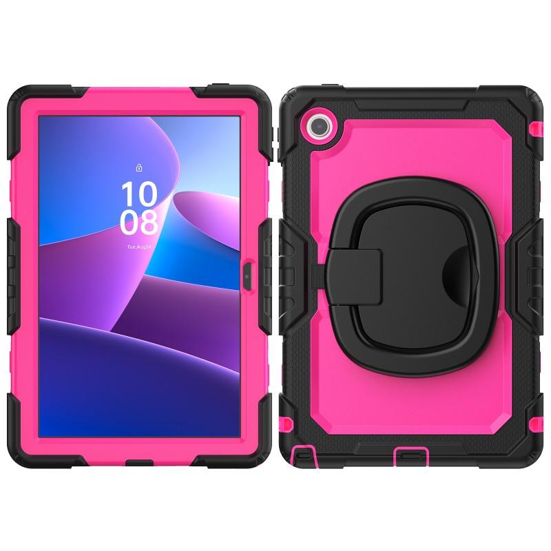 Protective Case With Rotating Stand Lenovo Tab 10.1 311XU K10C 311FU 2025 Tablet PC Silicone Cover Shockproof