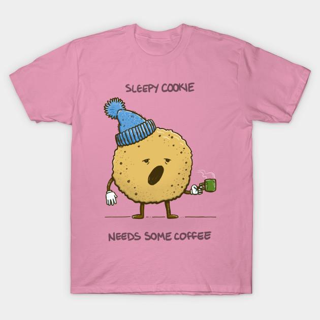 T Shirt Women The Sleepy Cookie Harajuku Print Kawaii Tshirt Summer Short Sleeve Female T-Shirt Top Tee