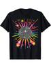 Disco Ball 1970'S Tie Dye Vintage Retro Dance Party Costume T Shirt