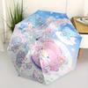 1pc Little Twin Stars & Small Animals Pattern Automatic Umbrella Is Fashionable and Good-Looking, a Portable 3-Fold Umbrella, Suitable for Travel and