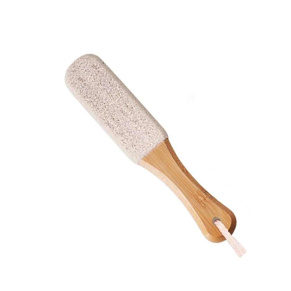Ergonomic Handle Foot Exfoliator Wooden Rasp Lightweight