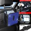 Bling Collapsible Car Trash Can  Large Capacity Seat Back Hanging Garbage Storage Bag Organizer For Women Interior Accessories
