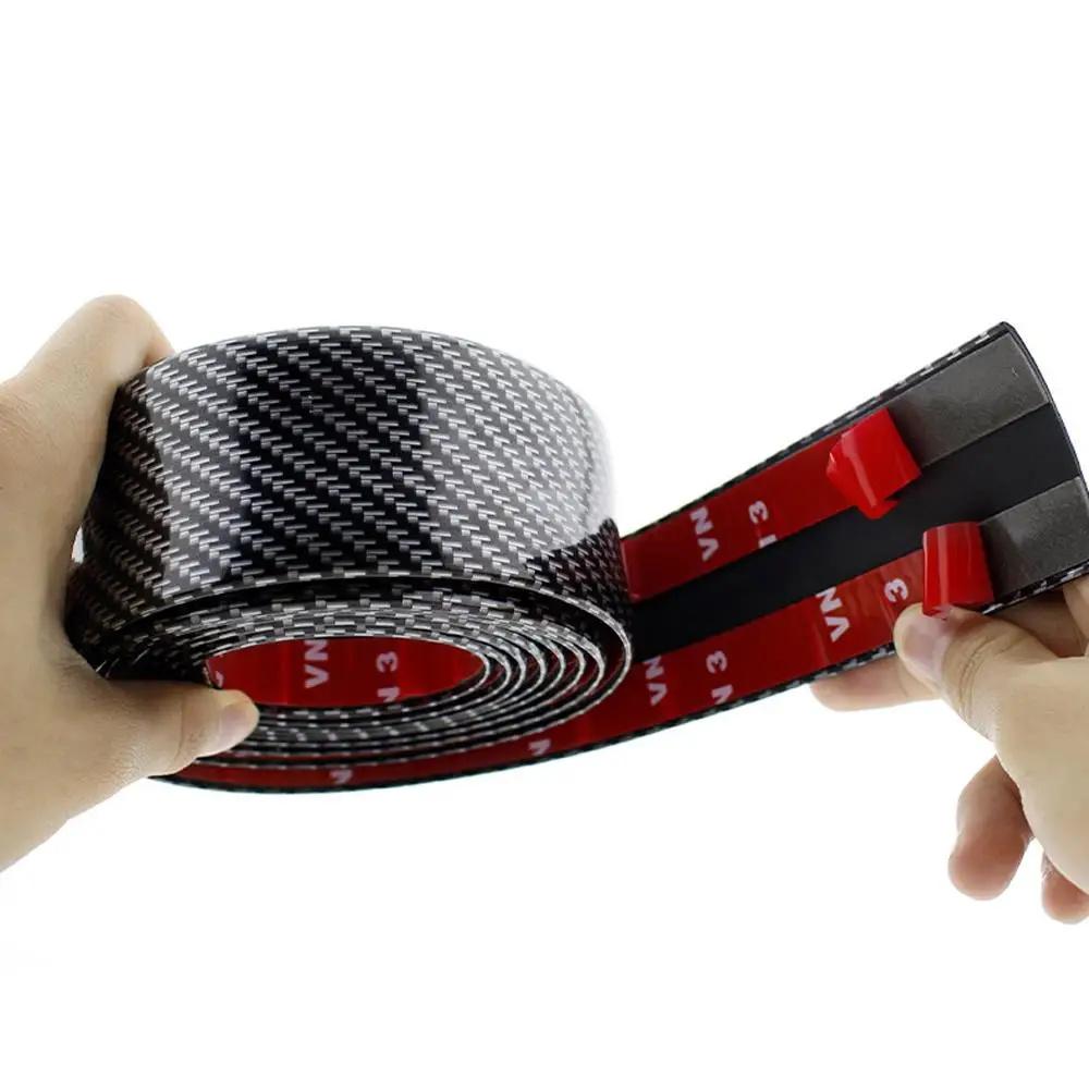 4.5cm Width Car Wheel Eyebrow Anti-Collision PVC Strip Wheel Arch Fender Trim Sticker,1.5m