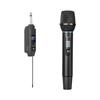 UHF Wireless RGB Microphone Set: Metal Handheld for Meetings & Family KTV