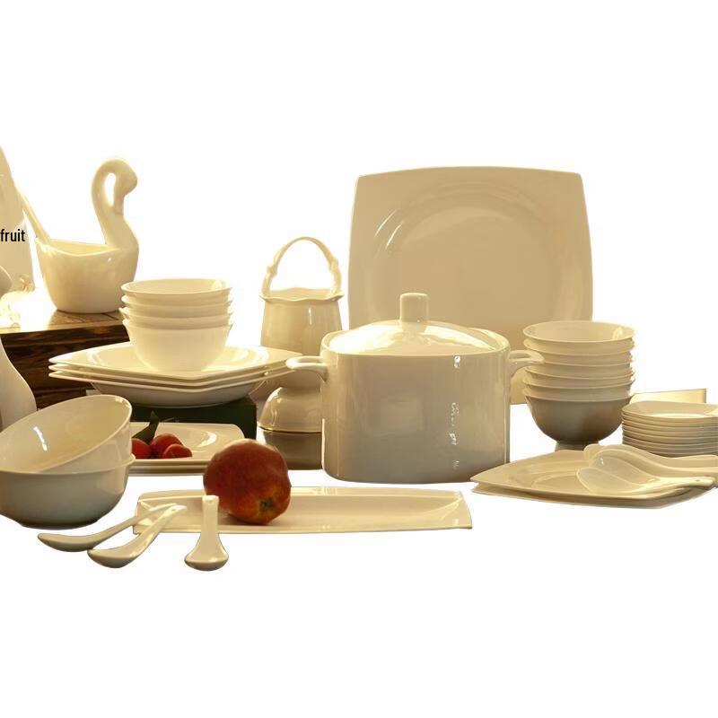 Фарфоровый обеденный сервиз Jingdezhen ZhiShi