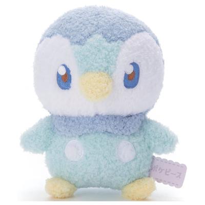 TAKARATOMY A.R.T.S Pocket Monster Pokepiece Plush Toy Piplup Height Approx. 17cm
