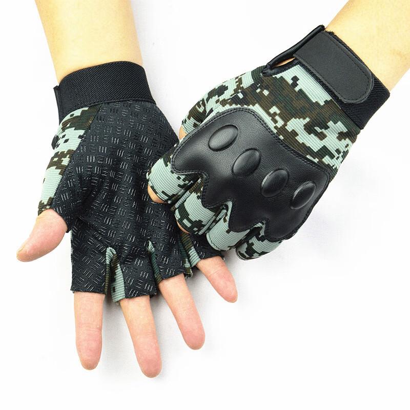Men s Outdoor Sports Training Gloves One Size (2 Pairs)