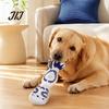 Lightweight Dog Toys for Indoor Play Plush Bottle Toy, Squeaky Stuffed Vase Shape Chew Interactive Sound Dogs Puppy Teething Toy Small To Medium
