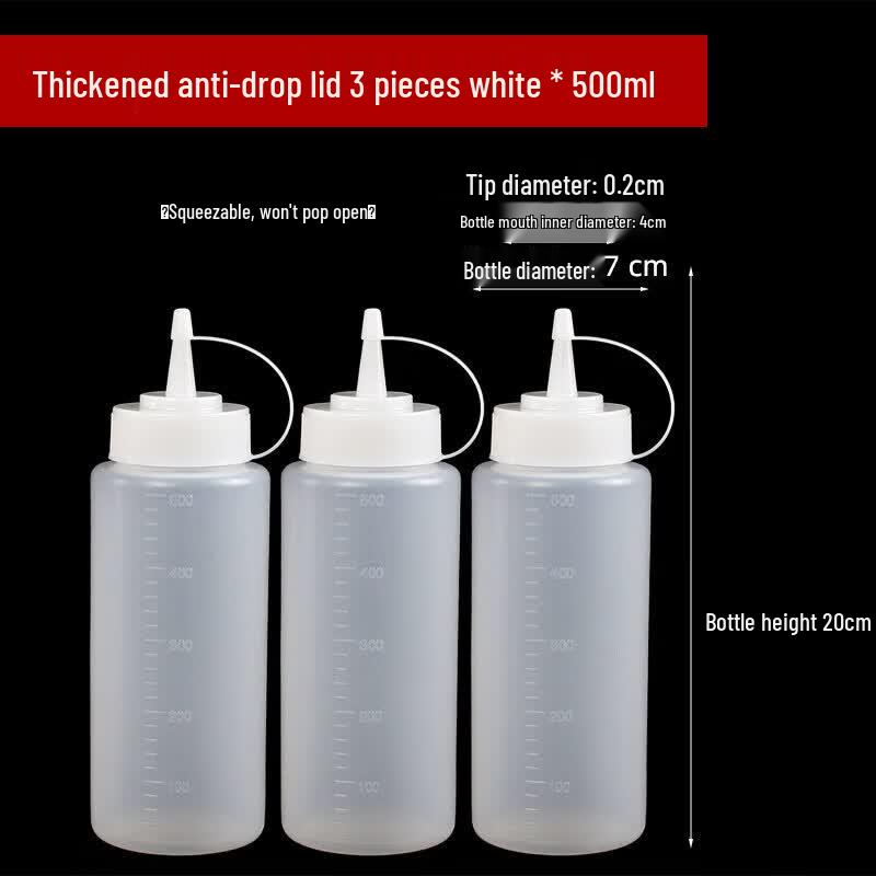 Plastic Squeeze Sauce Bottle