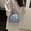 Trendy Korean Style Large Capacity Color Block Shell Bag For Stylish Women In Spring