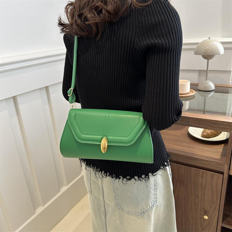 Stylish Street Fashion Small Square Bag With Synthetic Leather Lining