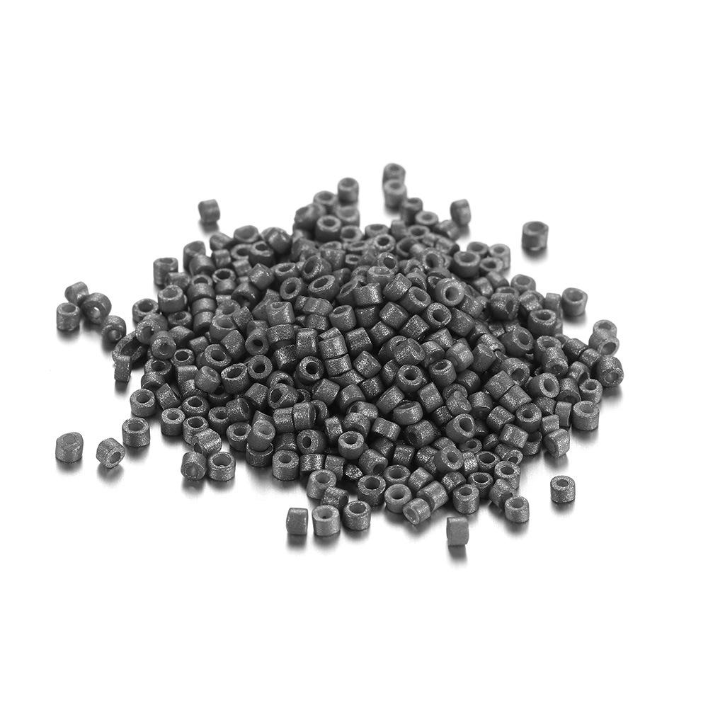 Handgefertigtes DIY Saatperlen-Set: 25 Farben, 2 mm, 1800 Stück, Röhrenzubehör