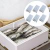 6x Ice Brick Packs Lightweight for Cool Bag that Simply Stays Frozen for Longer Ice Blocks for Hiking Fishing BBQ Family Picnic