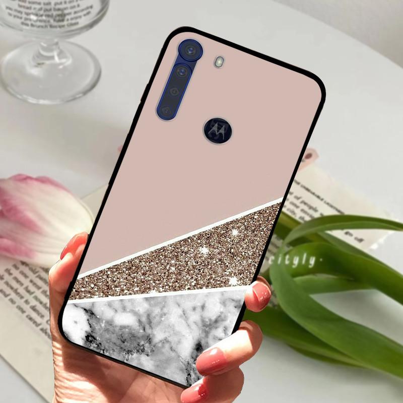 Phone Case For Moto One Fusion Plus Cover Marble Soft Silicone Protective Fundas for Motorola One Fusion Coque TPU Capas Fusion+