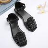 Women Sandals Summer Fashion Outdoor Beach Casual Comfortable Women's Shoes Leather Buckle Designer Flat with Ladies Sandals