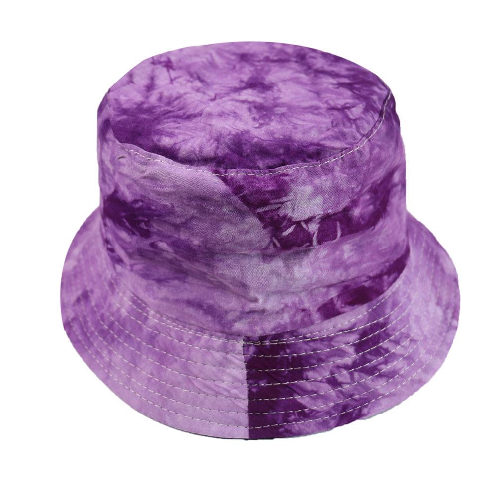 Doublesided Fisherman Colorchanging Hat Hip Hop Sun Hat Tiedye Basin Hat