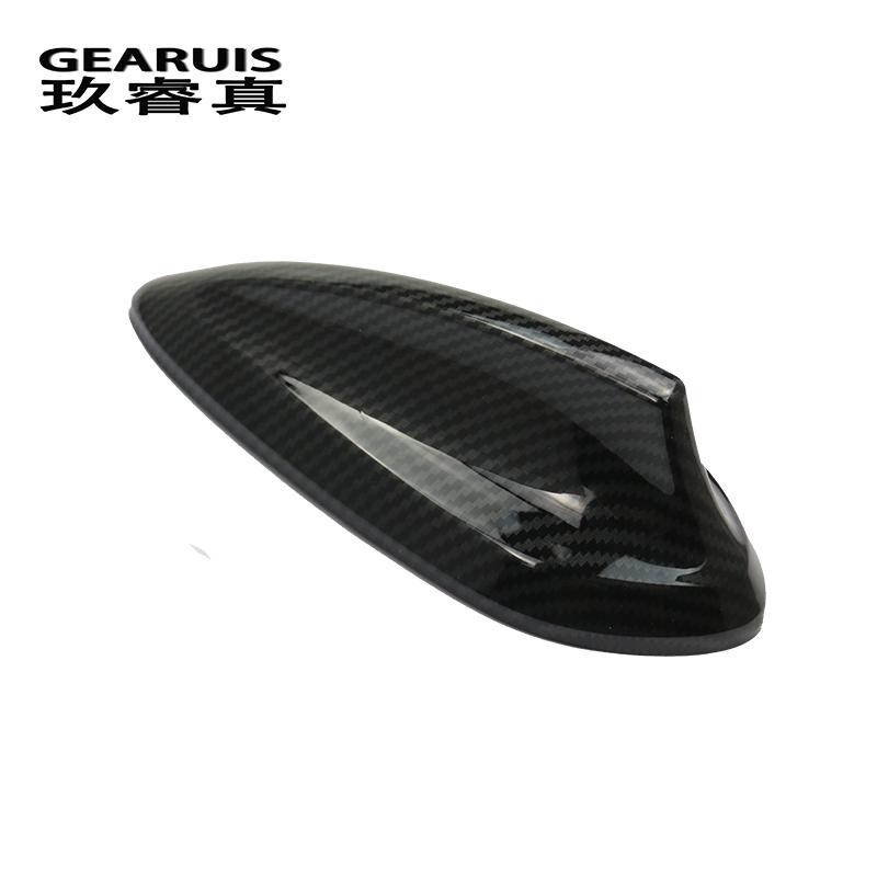 Auto Styling Carbon Faser Antenne Shark Fin Antennen Trim Abdeckung Für BMW 1 2 3 4 Serie f20 f21 F45 f30 F34 F31 F32 F36 X5 F15