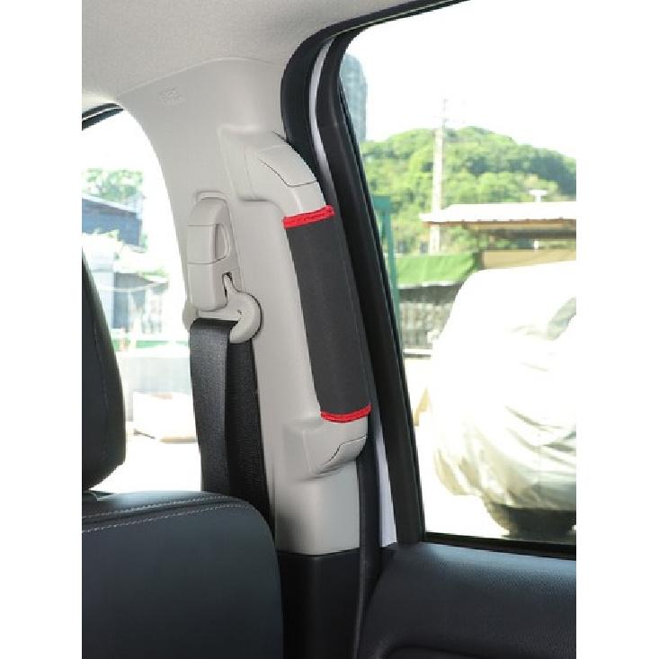 Stoff Innenraum B-Säule Griffabdeckung Verkleidung für Mitsubishi L200 Triton -